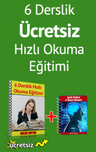 Ücretsiz Hızlı Okuma Kursu