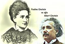 Anne Pauline Einstein ve oğlu Albert Einstein
