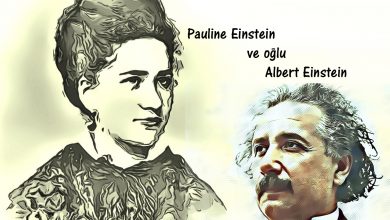 Anne Pauline Einstein ve oğlu Albert Einstein