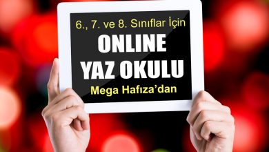 Online Yaz Okulu - Mega Hafıza'dan