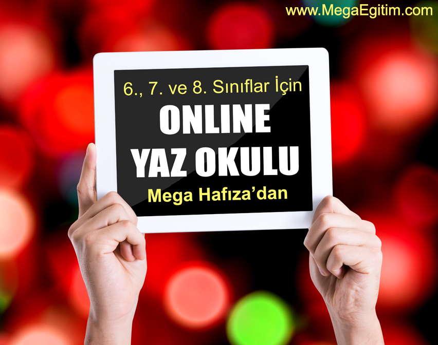 Online Yaz Okulu - Mega Hafıza'dan