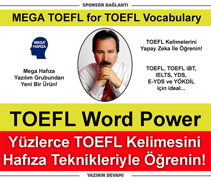 TOEFL Kelimeleri