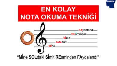 çocuklar için nota okumanın en kolay yolu