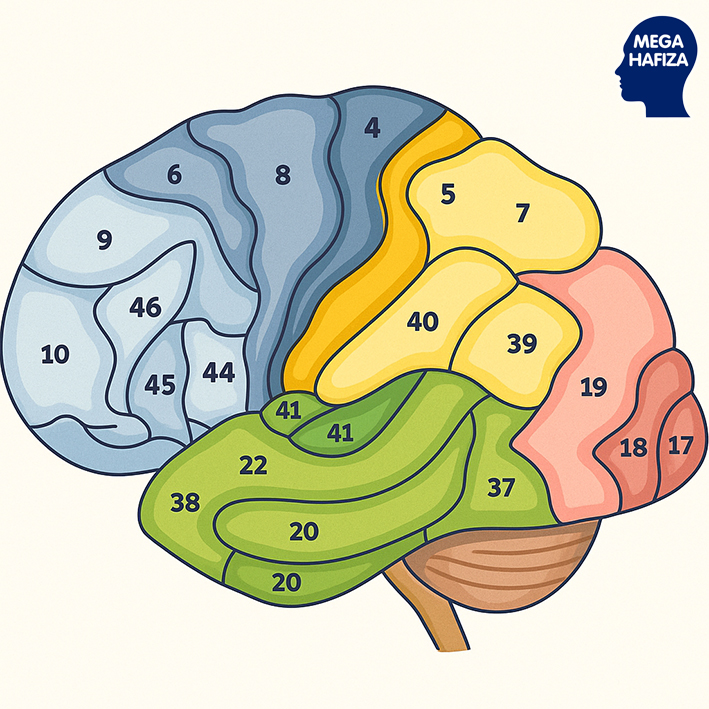 Brodmann Bölgeleri nedir / Brodmann alanları nedir