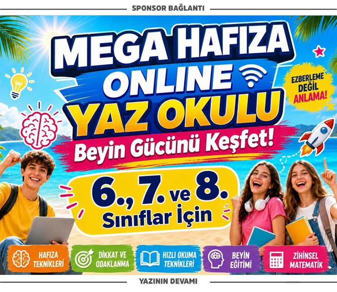 Mega Hafıza Online Yaz Okulu
