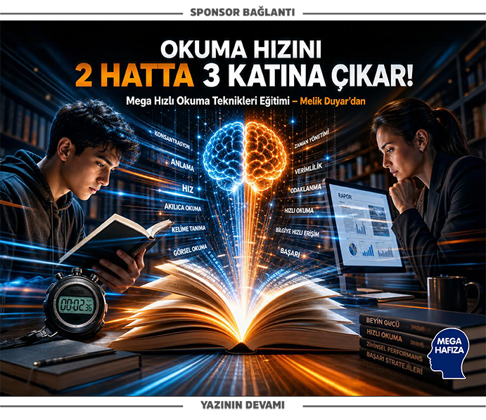 Anlayarak Hızlı Okuma - Aktif Okuma - Öğrenciler için - Yetişkinler için
