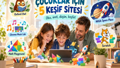 Çocuklar için 5 keşif sitesi