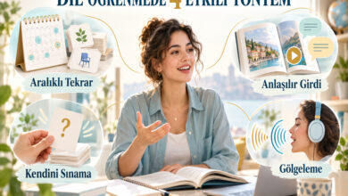 Dört etkili dil öğrenme yöntemi